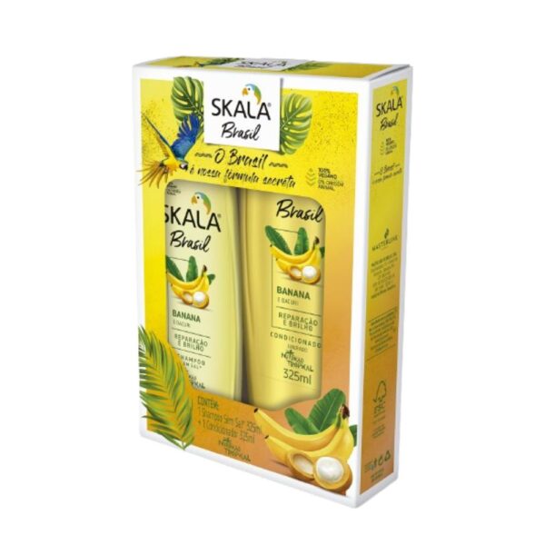 Kit Sh+Cond Skala Banana E Bacuri 325Ml