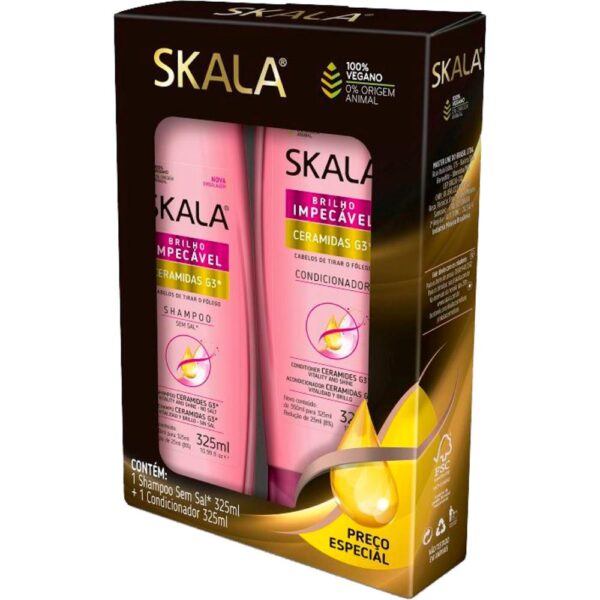 Kit Sh+Cond Skala Ceramidas Plus 325Ml