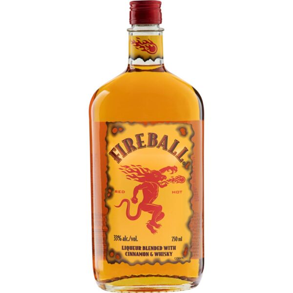 Licor Canadense Fireball 750Ml