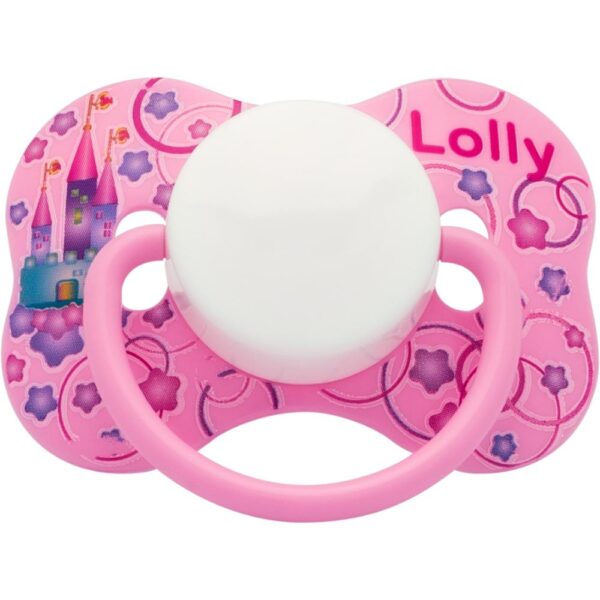 Chupeta Lolly Borboleta Sil O T2 Rosa