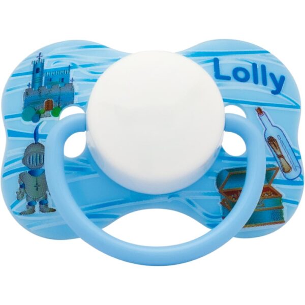 Chupeta Lolly Borboleta Sil O T2 Azul