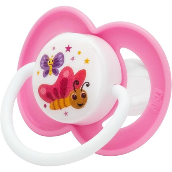 Chupeta Lolly Joy Sil O T2 Rosa