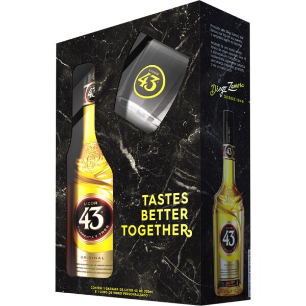 Licor 43 Original Com 1 Copo 700Ml