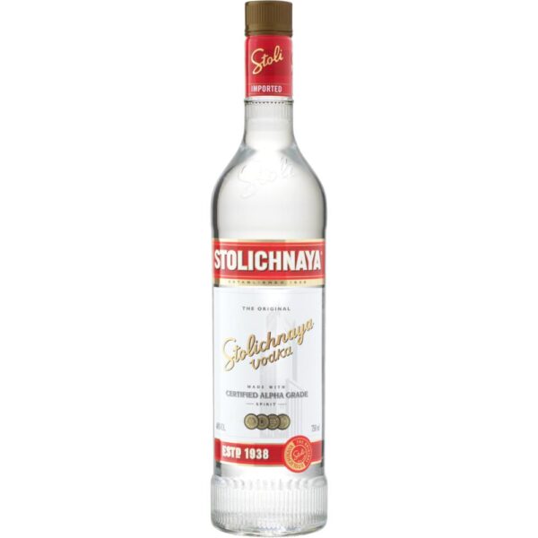 Vodka Let Stolichnaya 750Ml