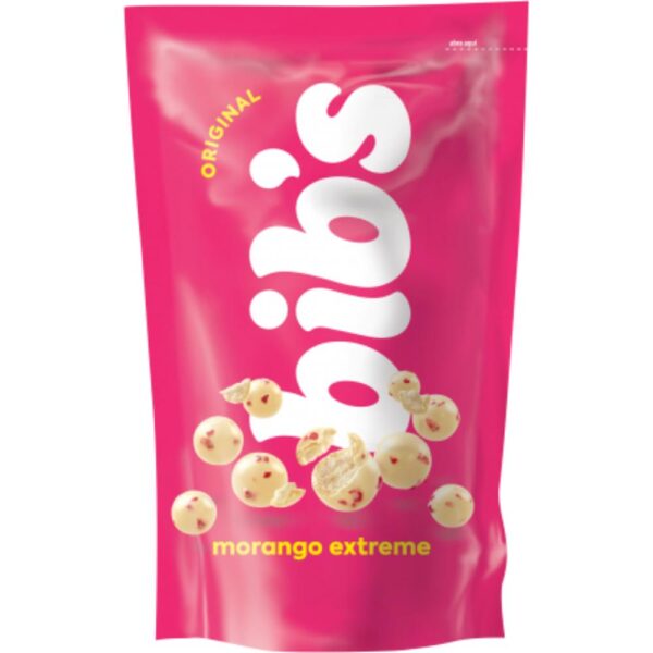 Chocolate Bibs Morango Extreme Pouch 120G