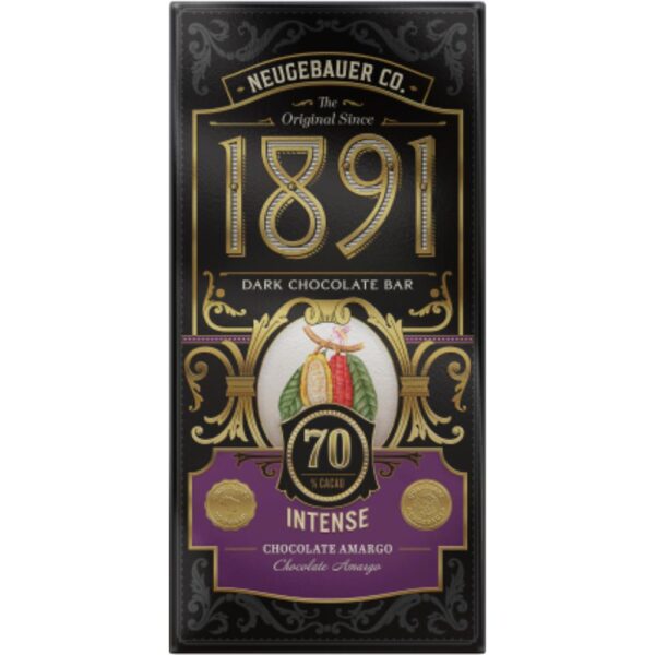 Chocolate Neugebauer 1891 Intense 70% Cacau 90G
