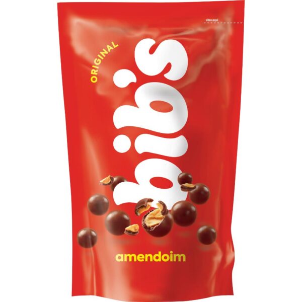 Chocolate Bibs Amendoim 85G