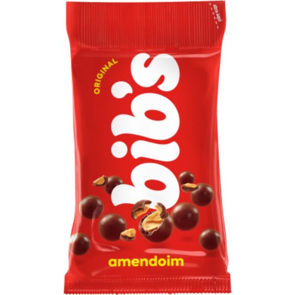 Chocolate Bibs Amendoim 40G