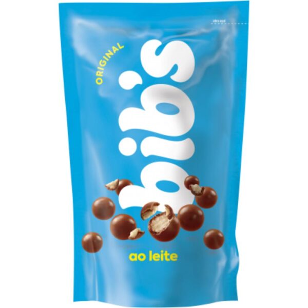 Chocolate Bibs Ao Leite Pouch 120G