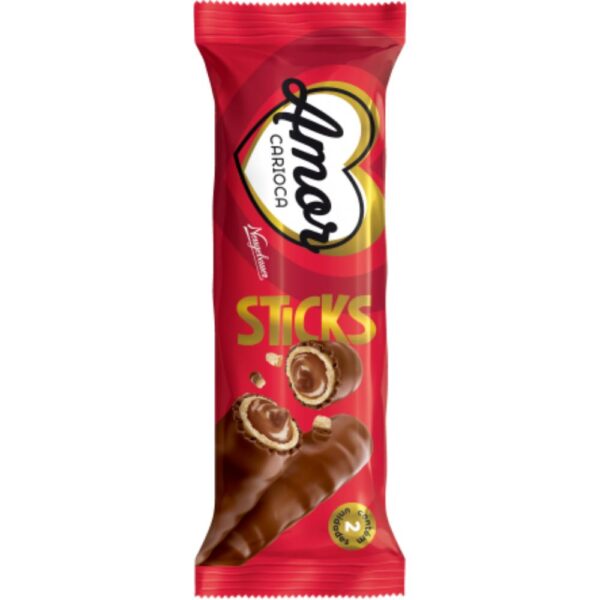 Chocolate Amor Carioca Sticks 32G