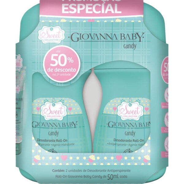 Desodorante Giovanna Baby Roll-On Candy Pack Com 02