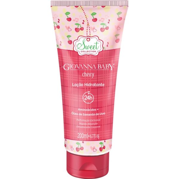 Locao Hidratante Giovanna Baby Cherry 200Ml