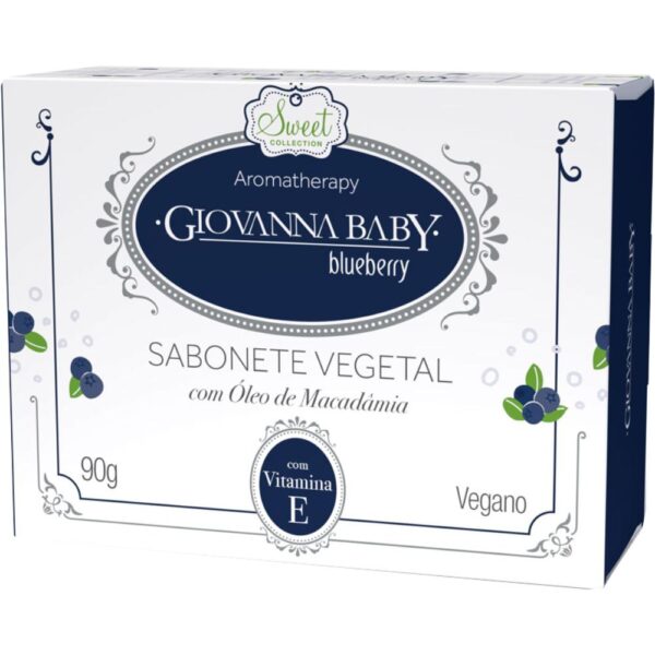 Sabonete Barra Giovanna Baby Blueberry 90G