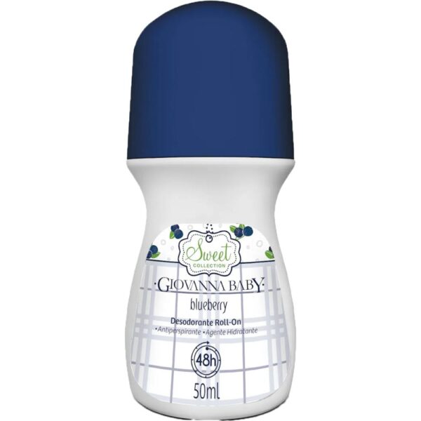 Desodorante Giovanna Baby Roll-On  Blueberry 50Ml