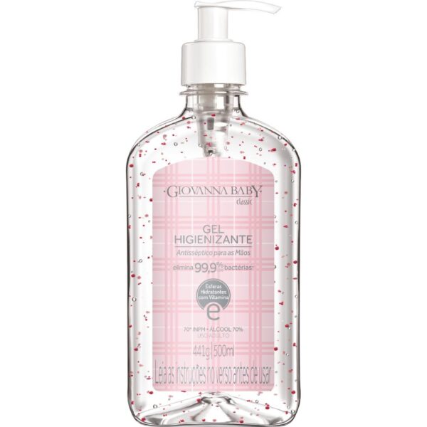 Alcool Gel Higienizante Giovanna Baby Classic 500Ml