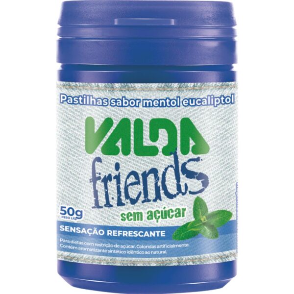 Pastilha Valda Friends Pote 50G