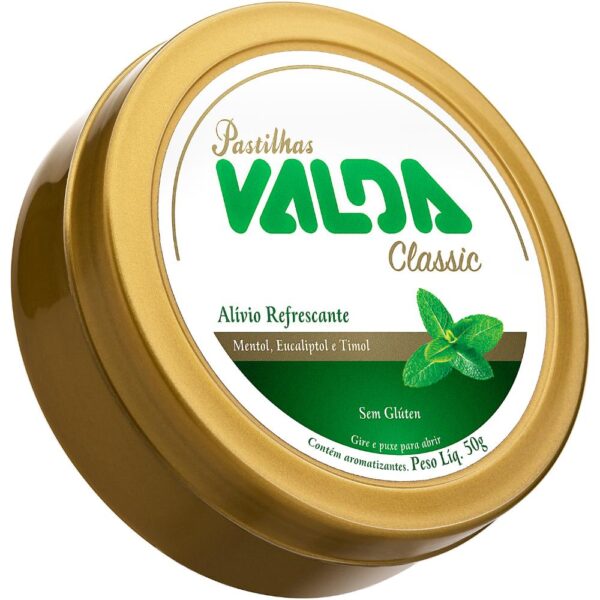 Pastilha Valda Classic Lata 50G