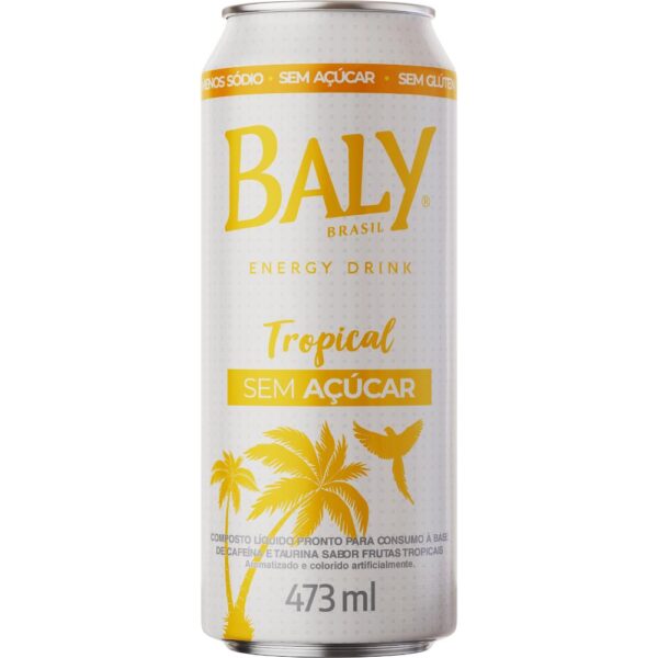 Energetico Baly Tradicional Zero Acucar 473Ml