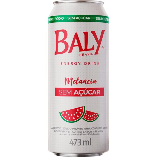 Energetico Baly Melancia Sem Açucar 473ML