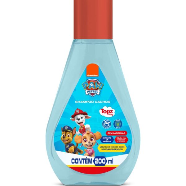 Shampoo Cachos Hidratados Patrulha Canina 200Ml