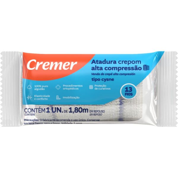 Atadura Crepom Cysne Cremer 06Cmx1,80M