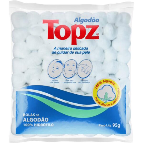 Algodao Bolas Topz 95G