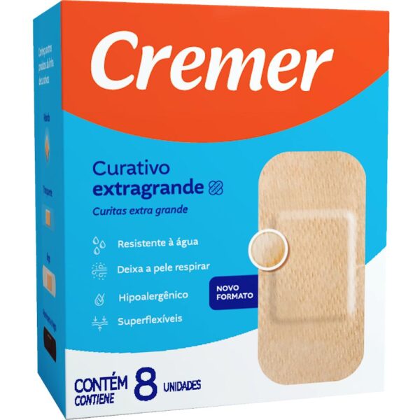 Curativo Cremer Extra Grande Xxg 08 Unidades