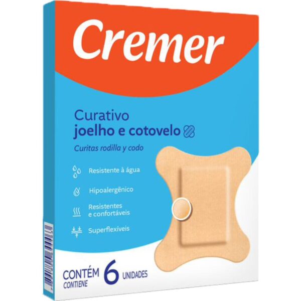 Curativo Cremer Joelho/Cotovelo 06 Unidades