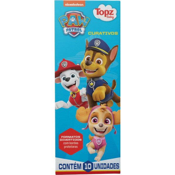 Curativo Patrulha Canina Chase Com 10 Unidades
