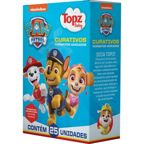 Curativo Patrulha Canina Chase Com 25 Unidades