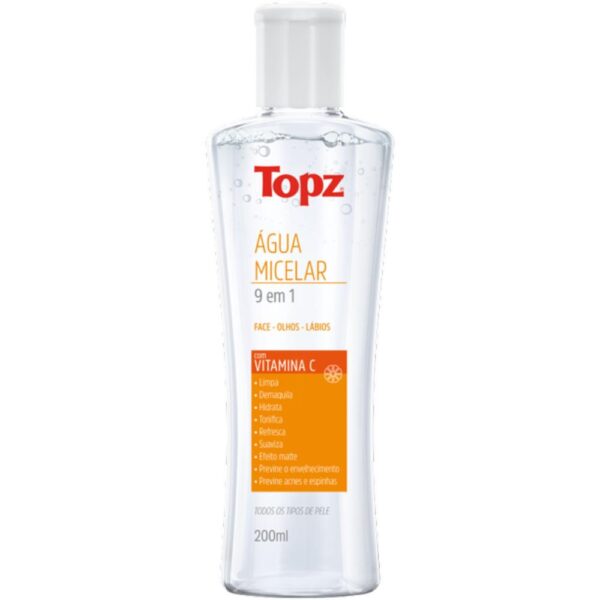 Agua Micelar Vitamina C Topz 200Ml