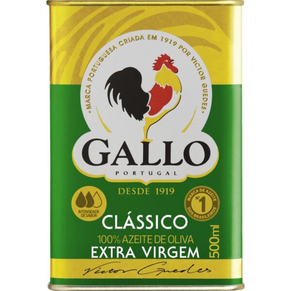 Azeite Gallo Extra Virgem Classico Lata 500Ml