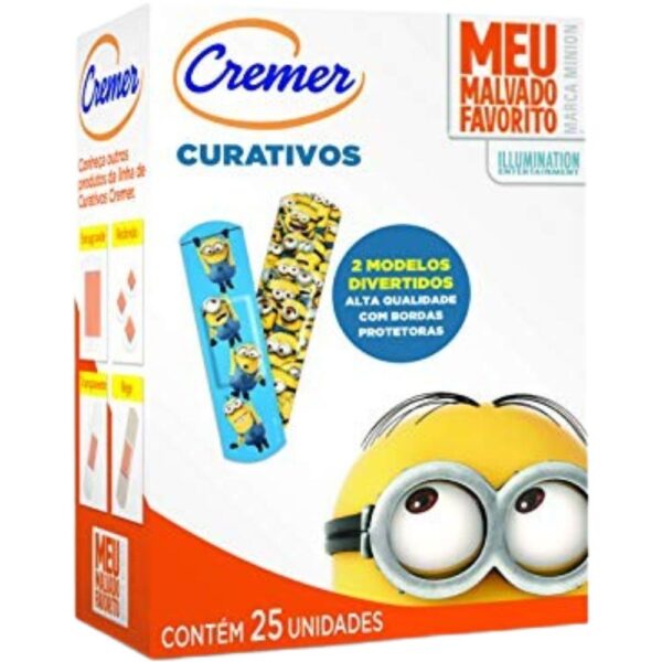 Curativo Minions Com 25 Unidades