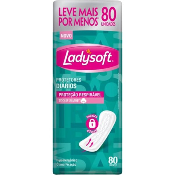 Protetor Diario Ladysoft Com 80