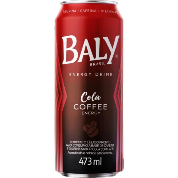 Energetico Baly Cola Café 473Ml