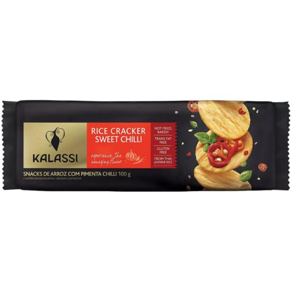 Snack Tai Kalassi Rice Crackers Sweet Chilli 100G
