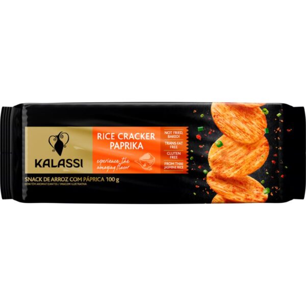 Snack Tai Kalassi Rice Crackers Paprika 100G