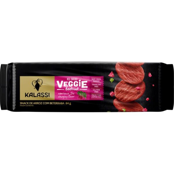 Snack Tai Kalassi Rice Crackers Veggie Beetroot  84G