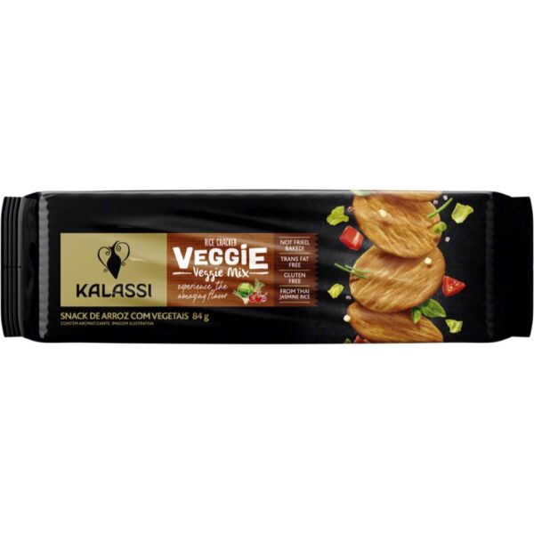 Snack Tai Kalassi Rice Crackers Veggie Mix 100G