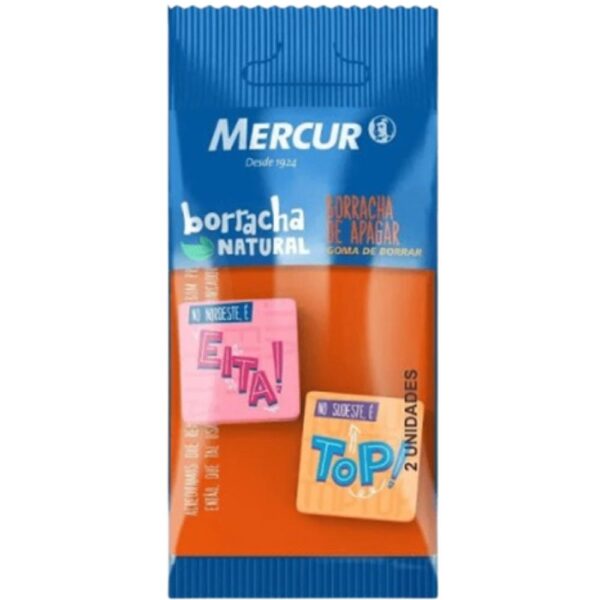Borracha Mercur Expressoes Regionais Pull Pack Com 02 Unidades