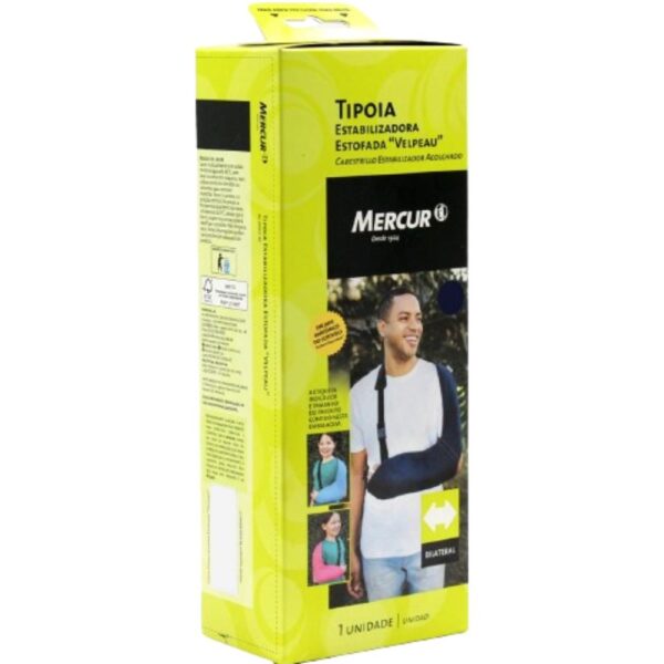 Tipoia Estabilizadora Velpeau Estofada Mercur Azul G