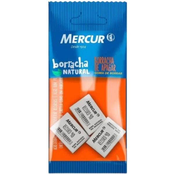 Borracha Mercur Record 40 Pull Pack Com 02 Unidades