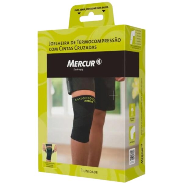 Tornozeleira De Termocompressao Com Cintas Cruzadas Mercur Gg