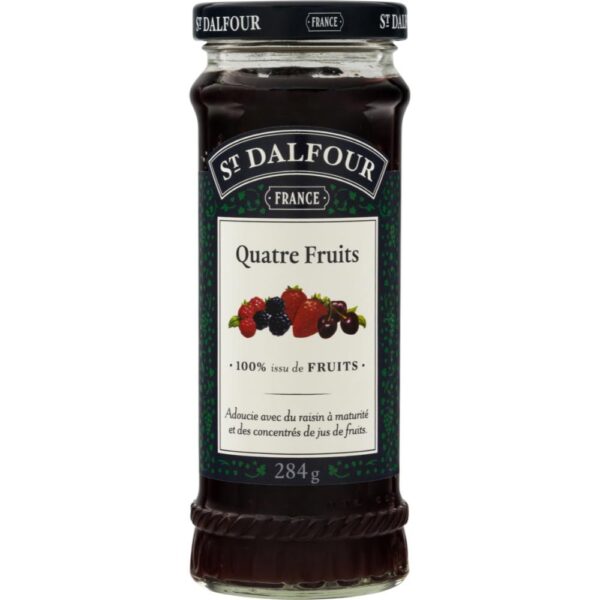 Geleia Francesa St Dalfour Quatro Frutas Quatre Fruits 284G