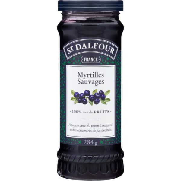 Geleia Francesa St Dalfour Mirtilo Myrtilles Sauvages 284G