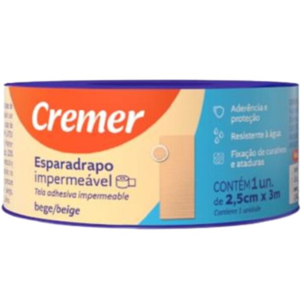 Esparadrapo Bege Cremer 2,5Cmx3M