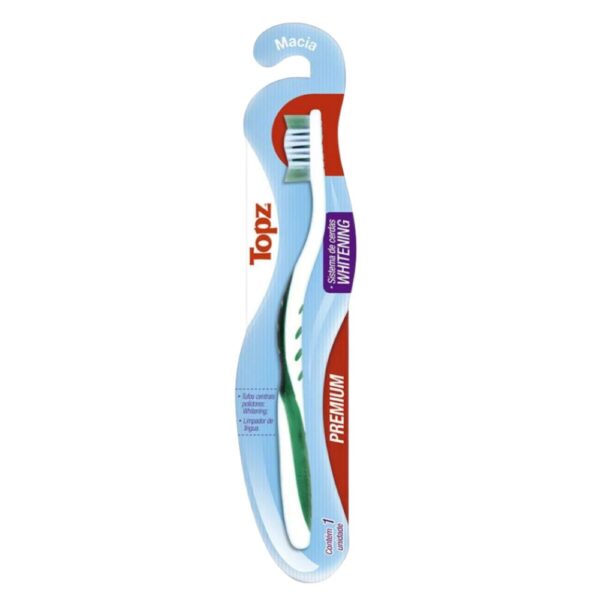 Escova Dental Topz Prem Macia  Unidades