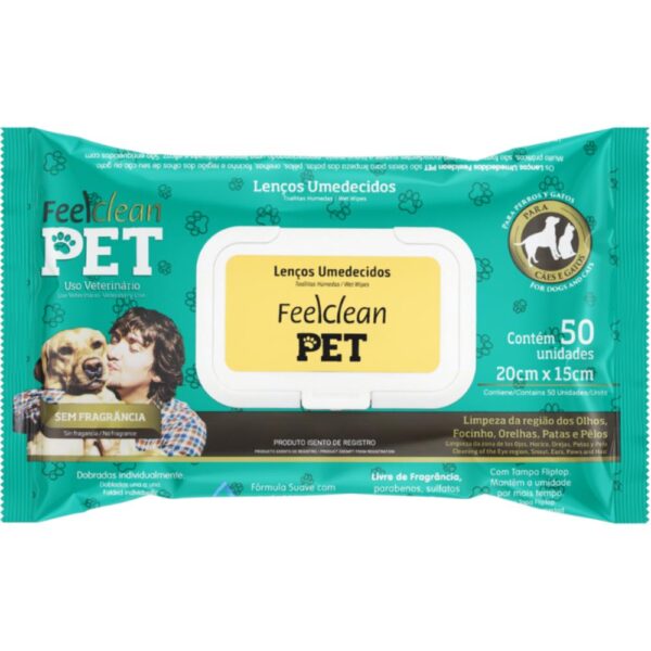 Toalhinhas Umed Feelclean Pet 50 Unidades