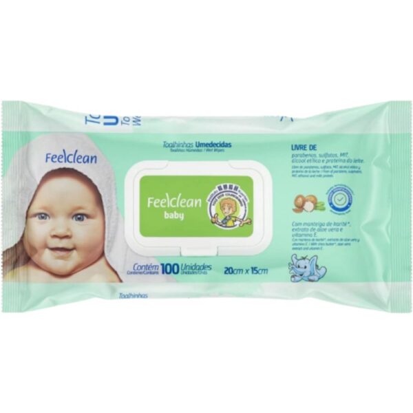 Toalhinhas Umed Feelclean Baby 100 Unidades