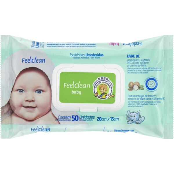 Toalhinhas Umed Feelclean Baby 50 Unidades